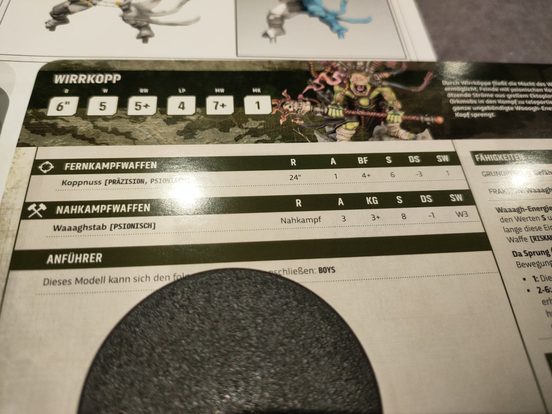 Modellbausätze & Standmodelle: Weirdboy / Wirrkopp der Orks Warhammer 40k – Neu (gemäss Beschreibung) aus Baden von Araneus