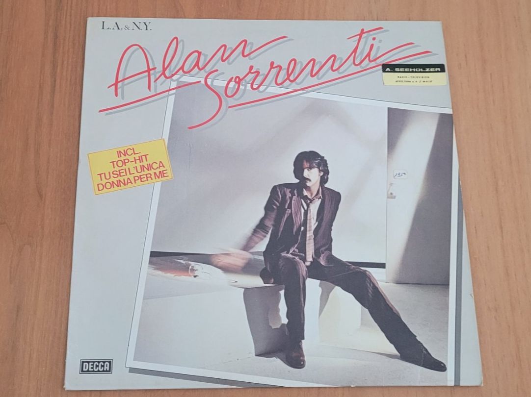 Schallplatten: LP  Alan Sorrenti – Gebraucht aus Martigny von MZ-67
