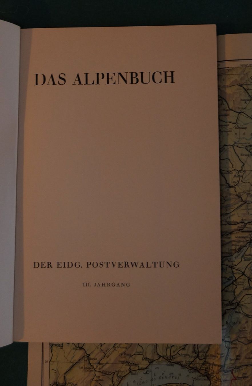 Livres: Alpenbuch – D'occasion à Wangs par Rumauch 1