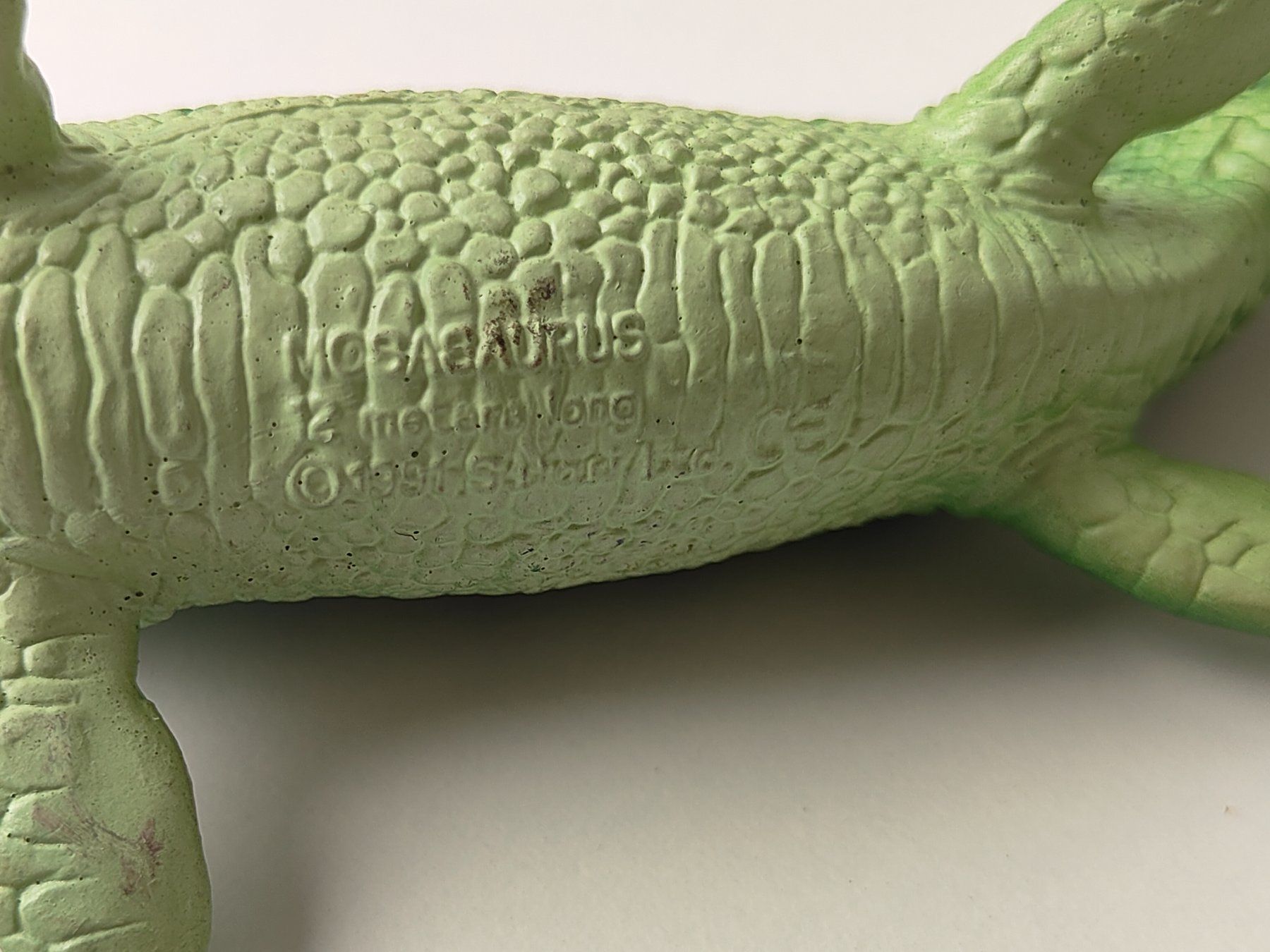 Figuren: Safari Ltd Mosasaurus Dinosaurier Meeresaurier 1991 – Gebraucht aus Thalwil von FigurenFreunde 2