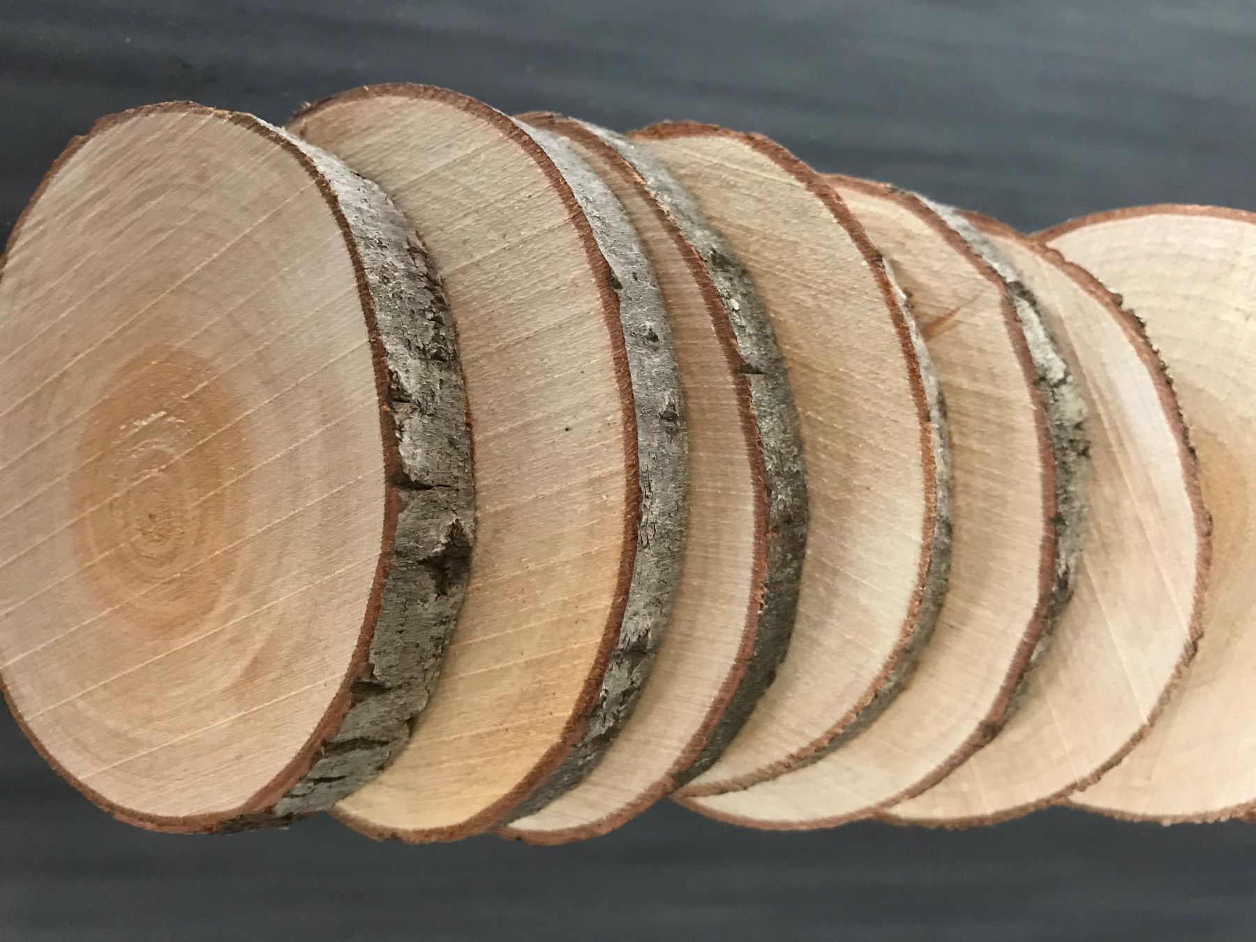 Articles en bois: Holzscheiben – Neuf avec emballage d'origine à Buttwil par mina010 1