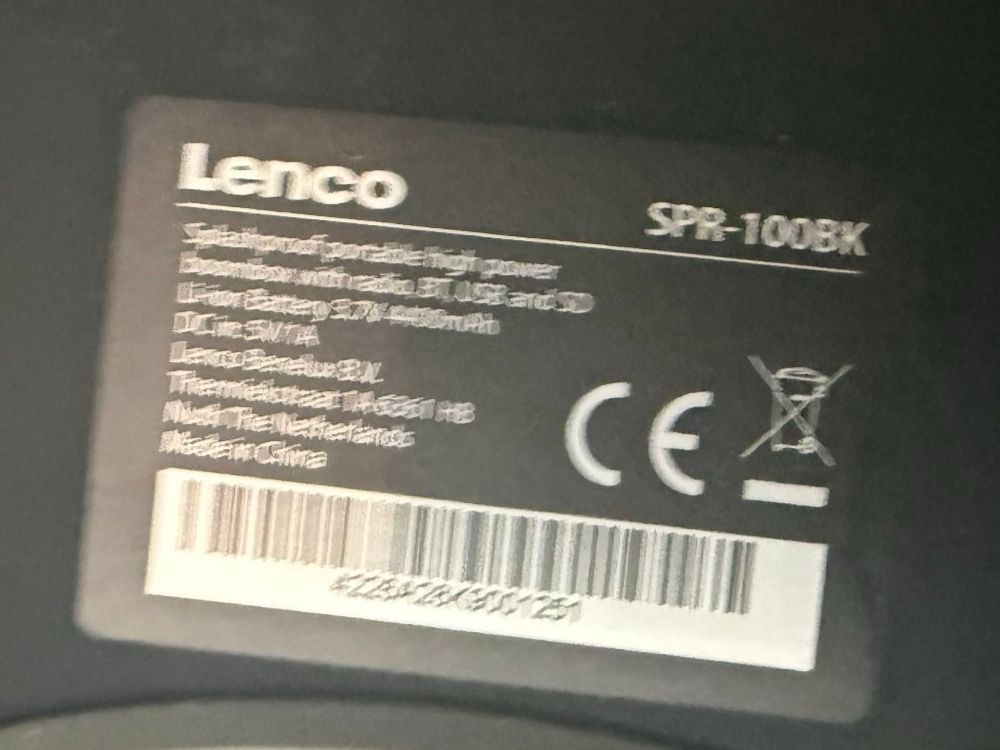 Lenco Casse acustiche: Tragbarer Player – Usato da Zürich venduto da Ypar 1