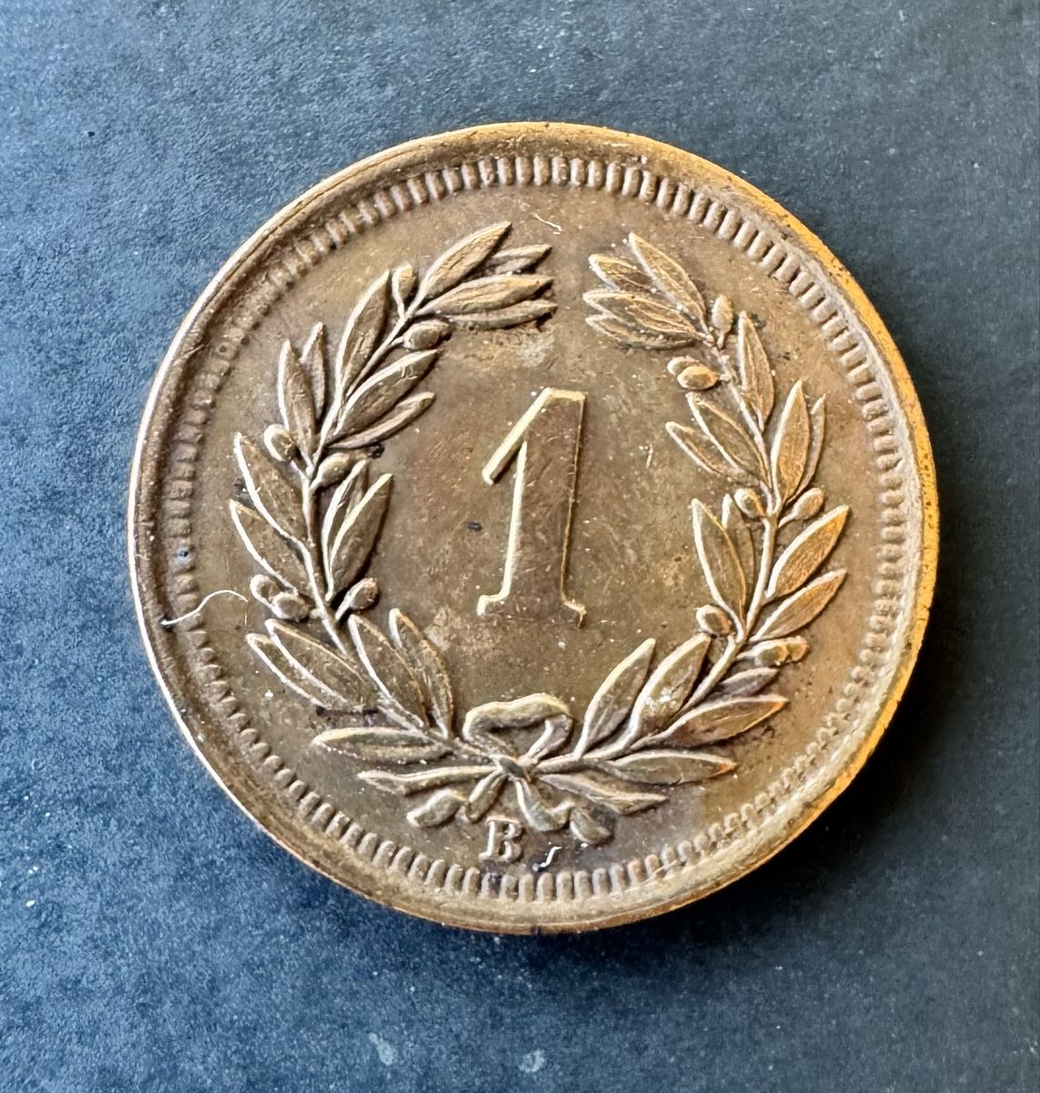 Tutti le monete: 1 Rappen 1938 – Usato da Meilen venduto da coins4sale 1