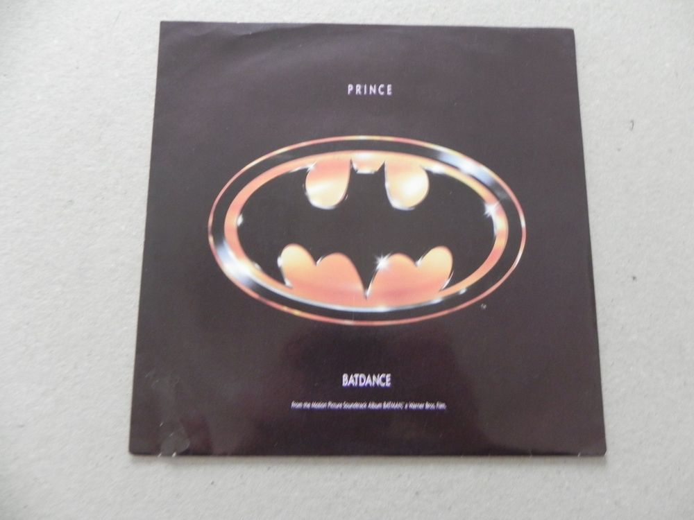 Single US Pop Rock Soul Funk Prince 1989 Batdance Soundtrack (Gebraucht ...