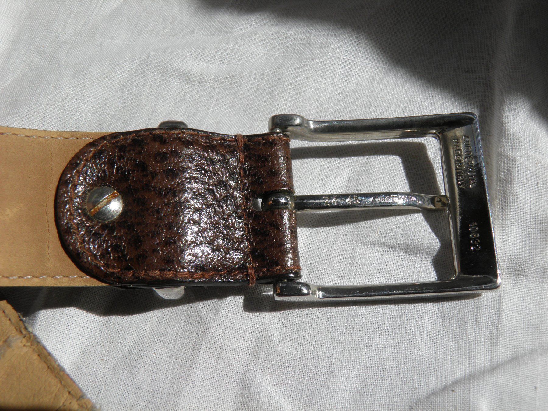 Missoni Cinture: Herren Gürtel MISSONI, 110 cm – Difettoso da Rüti ZH venduto da corvus-corvus 4