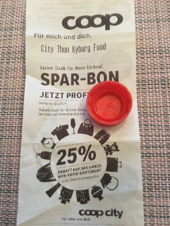 Rabatt Bon 25% ganzes Non Food Coop City Sortiment (Gebraucht) in ...