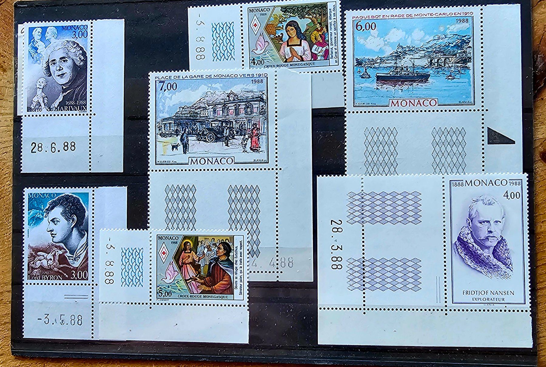 Tous les timbres: MONACO  coins datés neufs **, 1988 – Neuf (Voir description) à Les Valettes par Nuba1