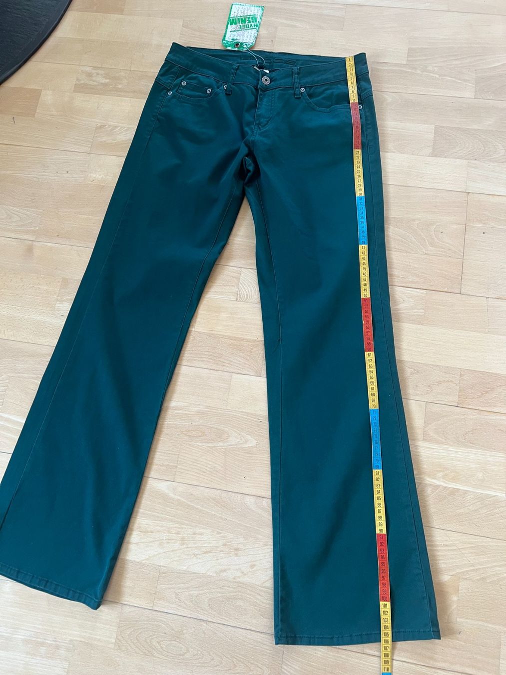 Pantaloni: HYDEE Damen Hose, Gr. 40, Dunkelgrün, NEU – Nuovo e nell'imballaggio originale da Worb venduto da farben20zauber 5