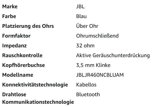 JBL Casques audio: JBL JR 460NC On-Ear-Kopfhörer Kinder – D'occasion à Otelfingen par stefanie_ackermann 4