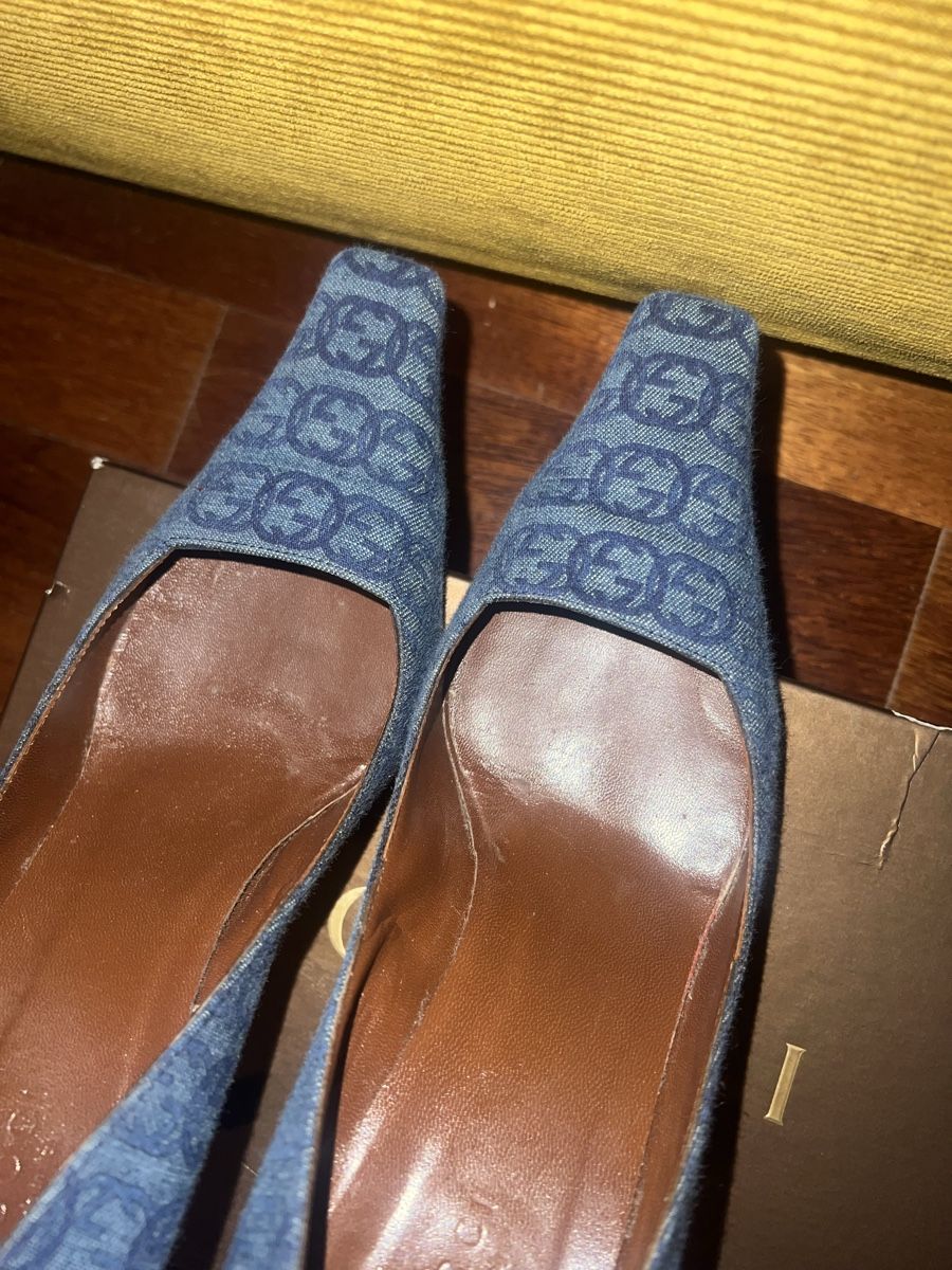 Gucci Damenschuhe: Escarpins Gucci Denim T37.5  – Gebraucht aus Moudon von mar_sv8x 6