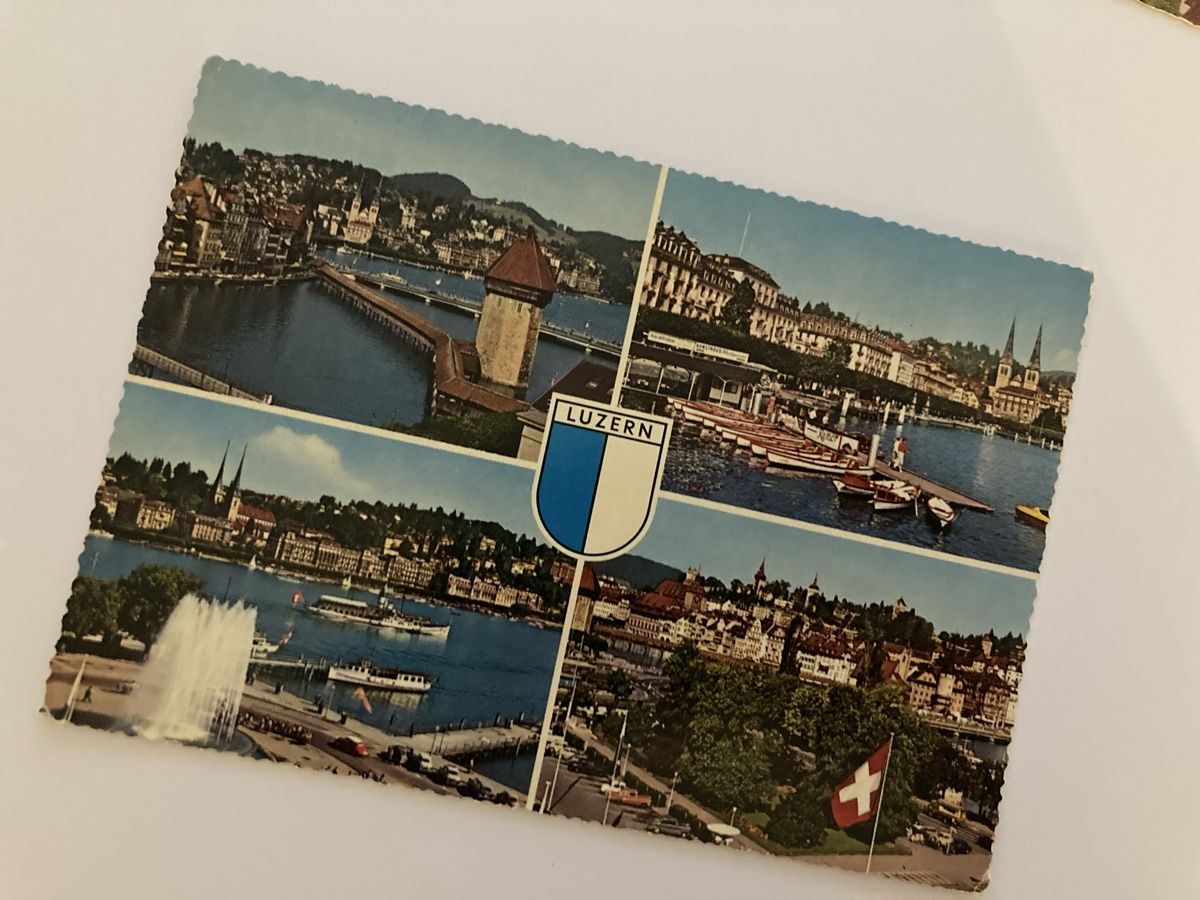 Cartoline postali: 3 Ansichtskarten von Luzern   – Usato da Schüpfheim venduto da Seerose80 2