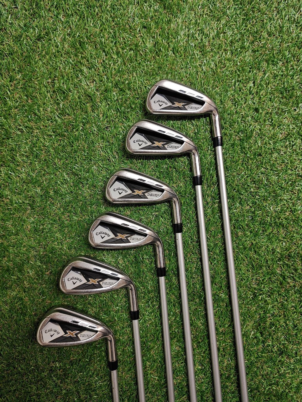 Callaway Schläger & Sets: Callaway X Hot Eisen 5-PW in Regular Flex – Gebraucht aus Uerikon von Chreggus_Golfshop