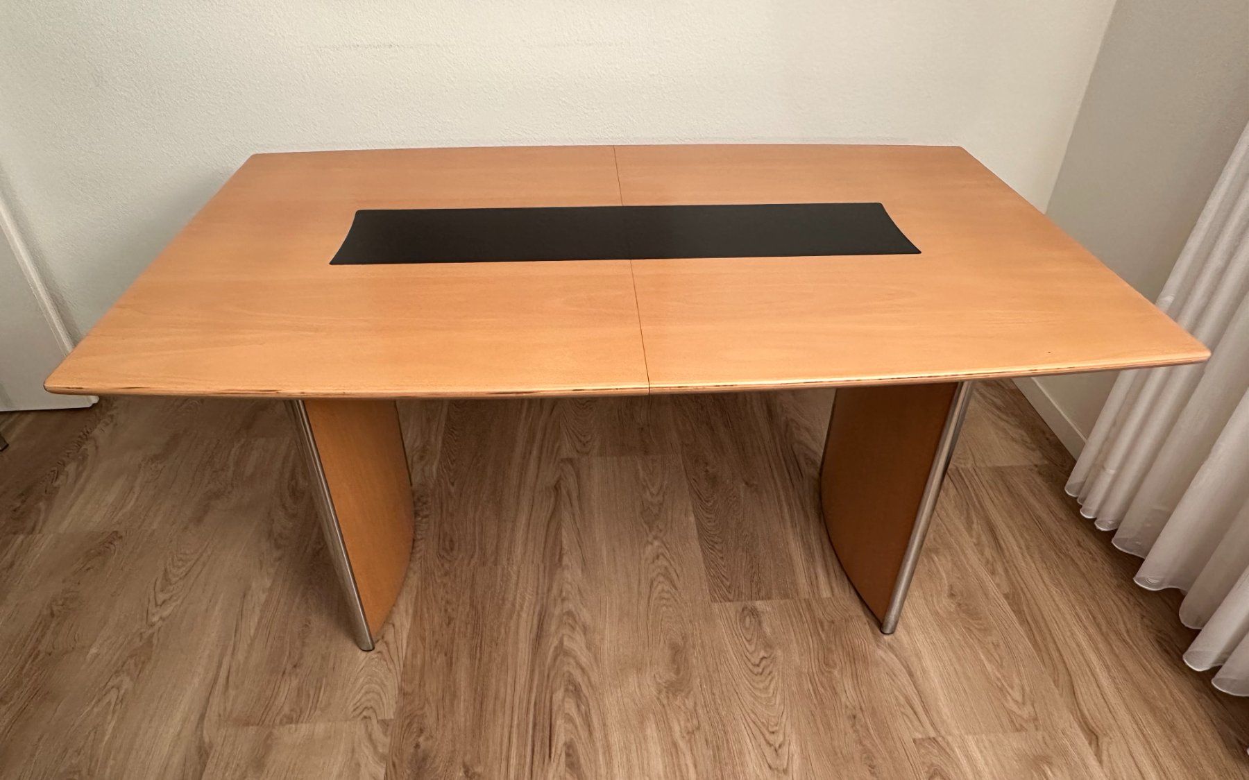 Tavoli: Esstisch Buche mit Einlage, 145 x 92 cm – Usato da Kriens venduto da d2020 1