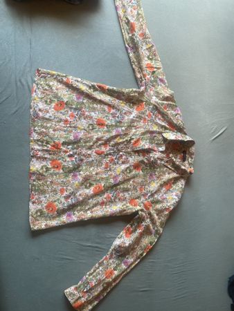Chemisier CAROLL Paris Taille 42 motifs floraux printemps💐