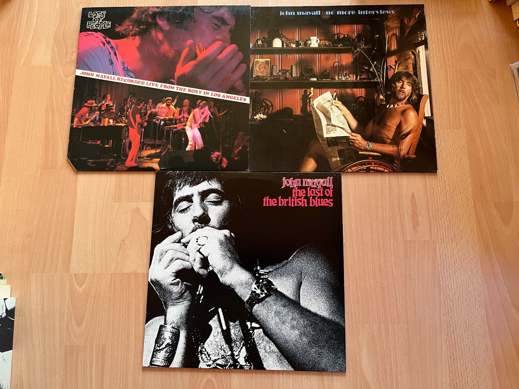 Dischi in vinile: John Mayall - 3 kultige Vinyl Alben – Usato da Giebenach venduto da Wurlitzer70