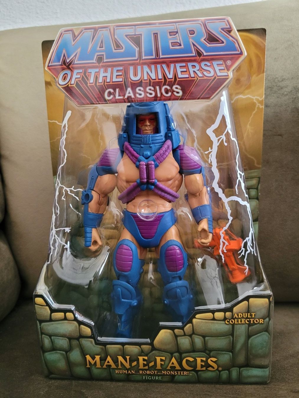Statuette: Man-E-Faces (MOTUC) - 2011 – Nuovo e nell'imballaggio originale da Schneisingen venduto da jordan60078