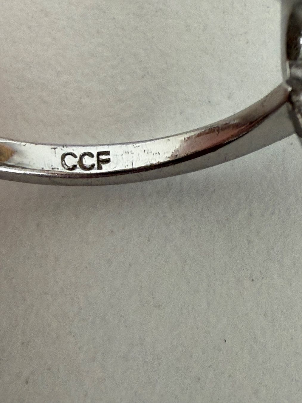 Bagues: Silber Ring 925 + CCF: Herz mit 3 weisse Steine – D'occasion à Zürich par zai_wnt2 3