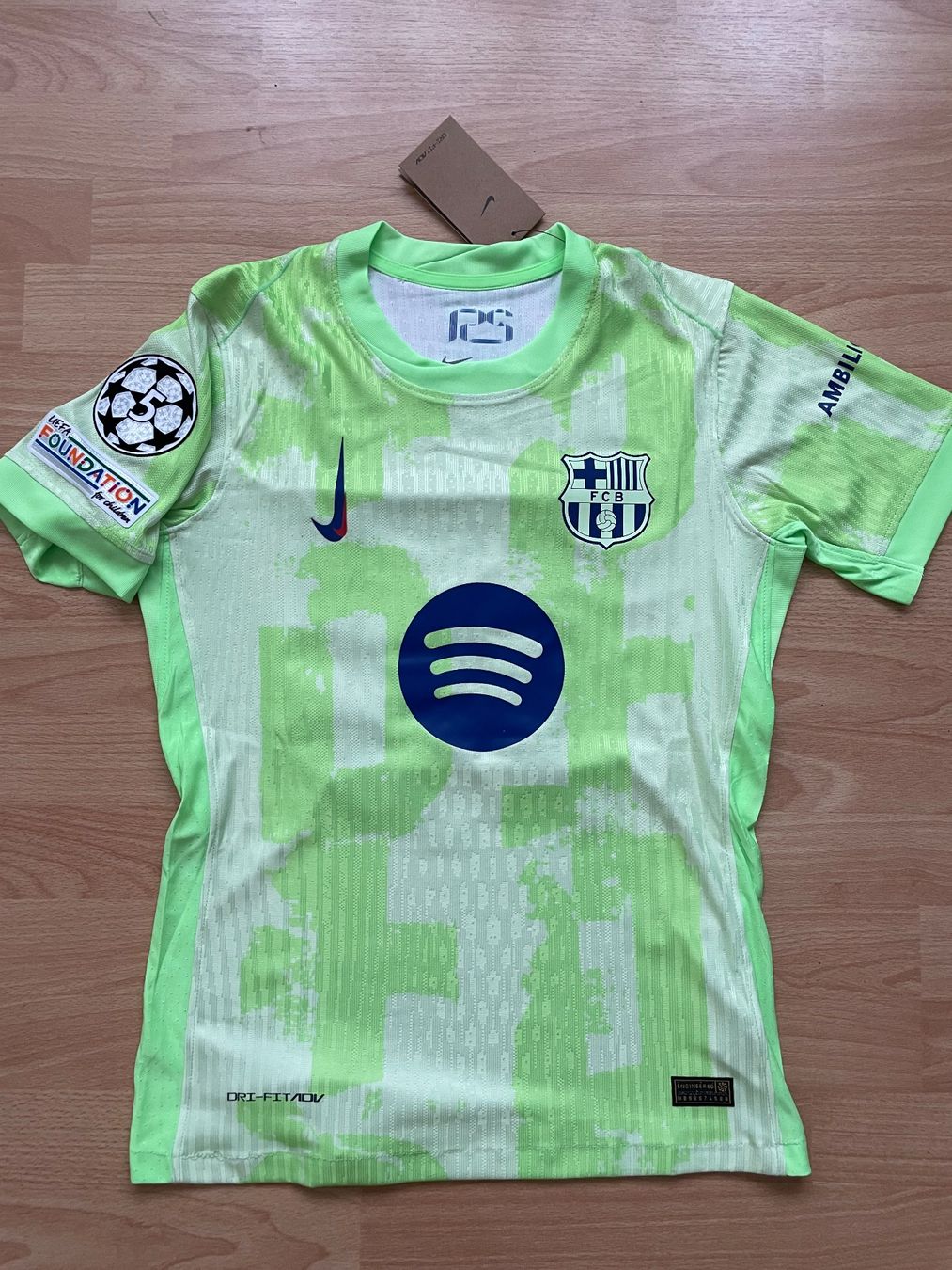 Lamine Yamal FC Barcelona drittes Trikot (2024/25) Grösse S (Neu und