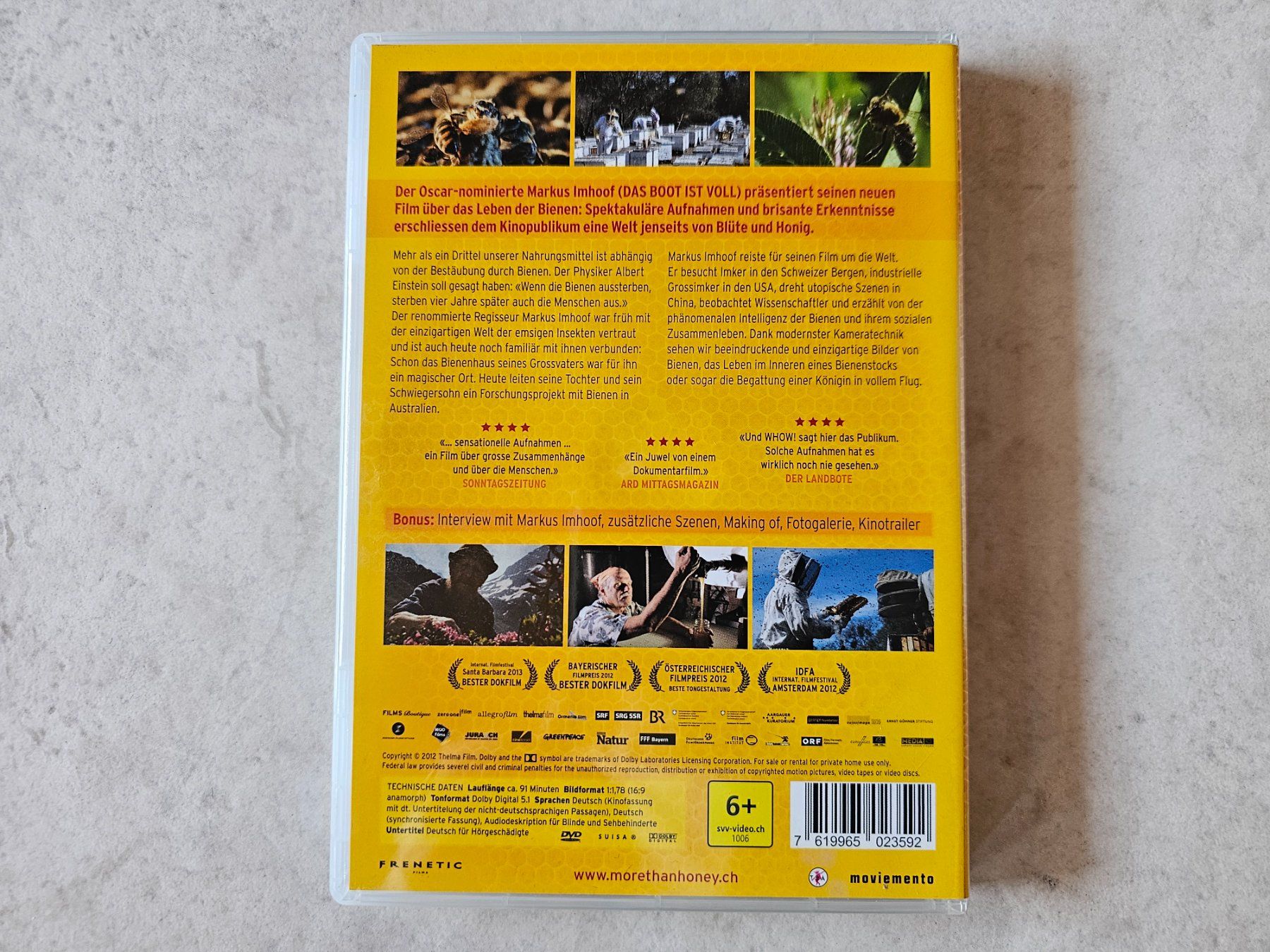 Tutti i DVDs: More Than Honey – Usato da Schneisingen venduto da backstore24 1