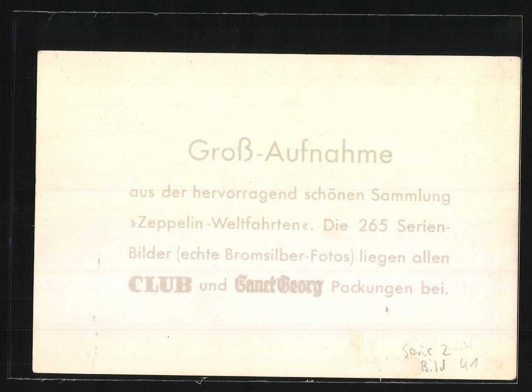 Photos & affiches: Fotografie Kriegsluftschiff Zeppelin Mar – D'occasion à Berlin par bartko-reher 1