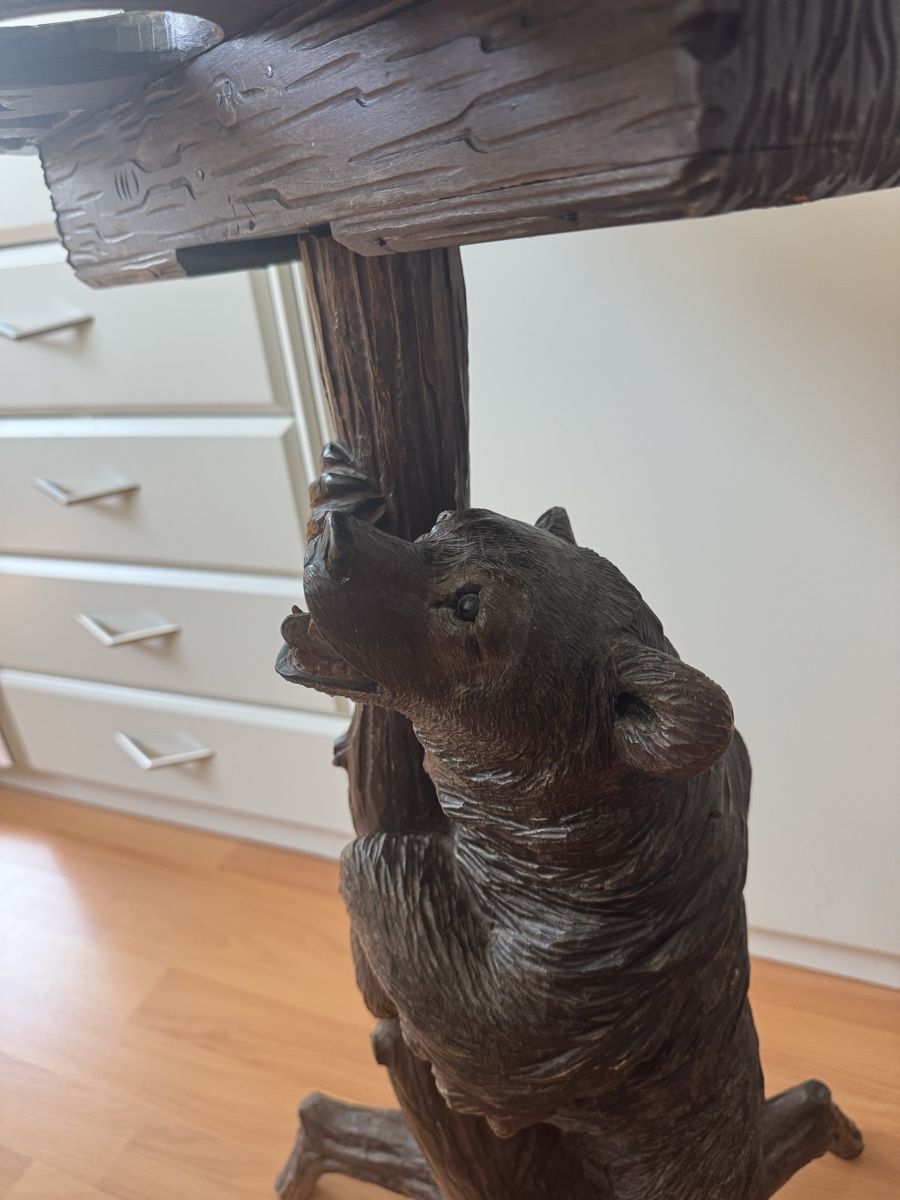 Sculture & Statue: Brienzer bär tisch mit silber pokal – Usato da Rheinfelden venduto da Duras 4