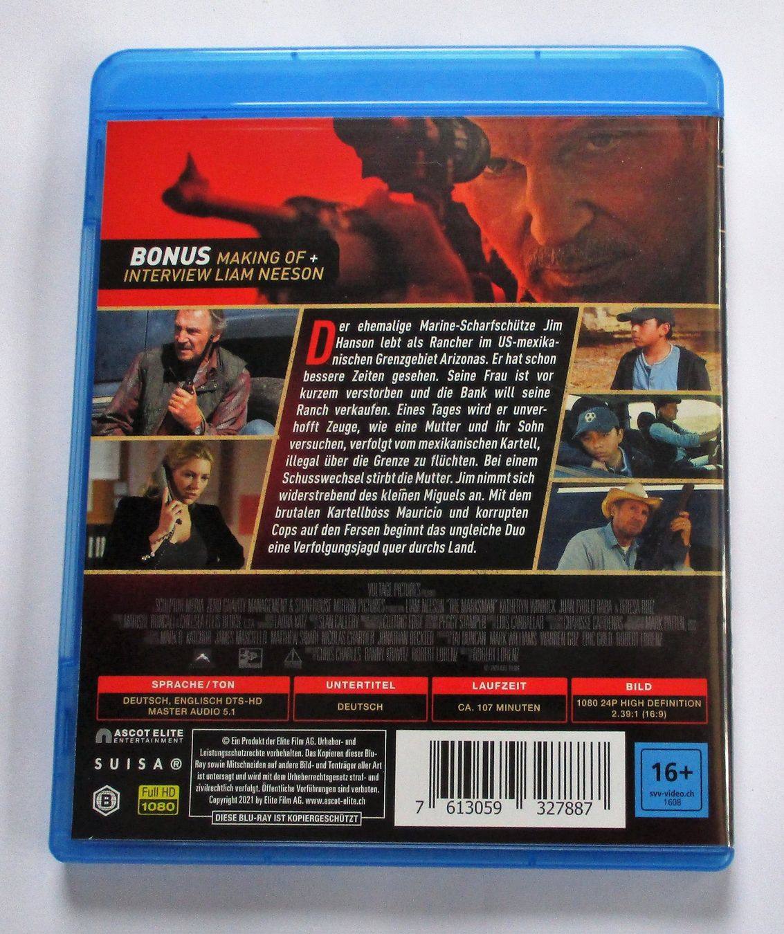 Alle DVDs: THE MARKSMAN - Liam Neeson – Gebraucht aus Wattwil von  1