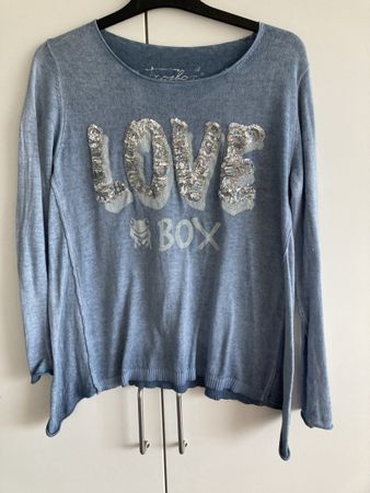 Frogbox Love leichter Pullover Gr. 36