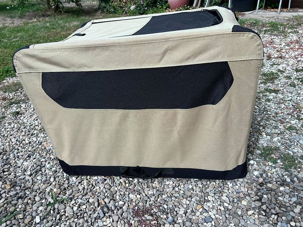 Gabbie, trasporto & Sicurezza: Stoff  Hundeboxe – Usato da Rheinsulz venduto da Perola 1