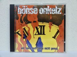 CD BÖHSE ONKELZ / NOCH LANGE NICHT GENUG