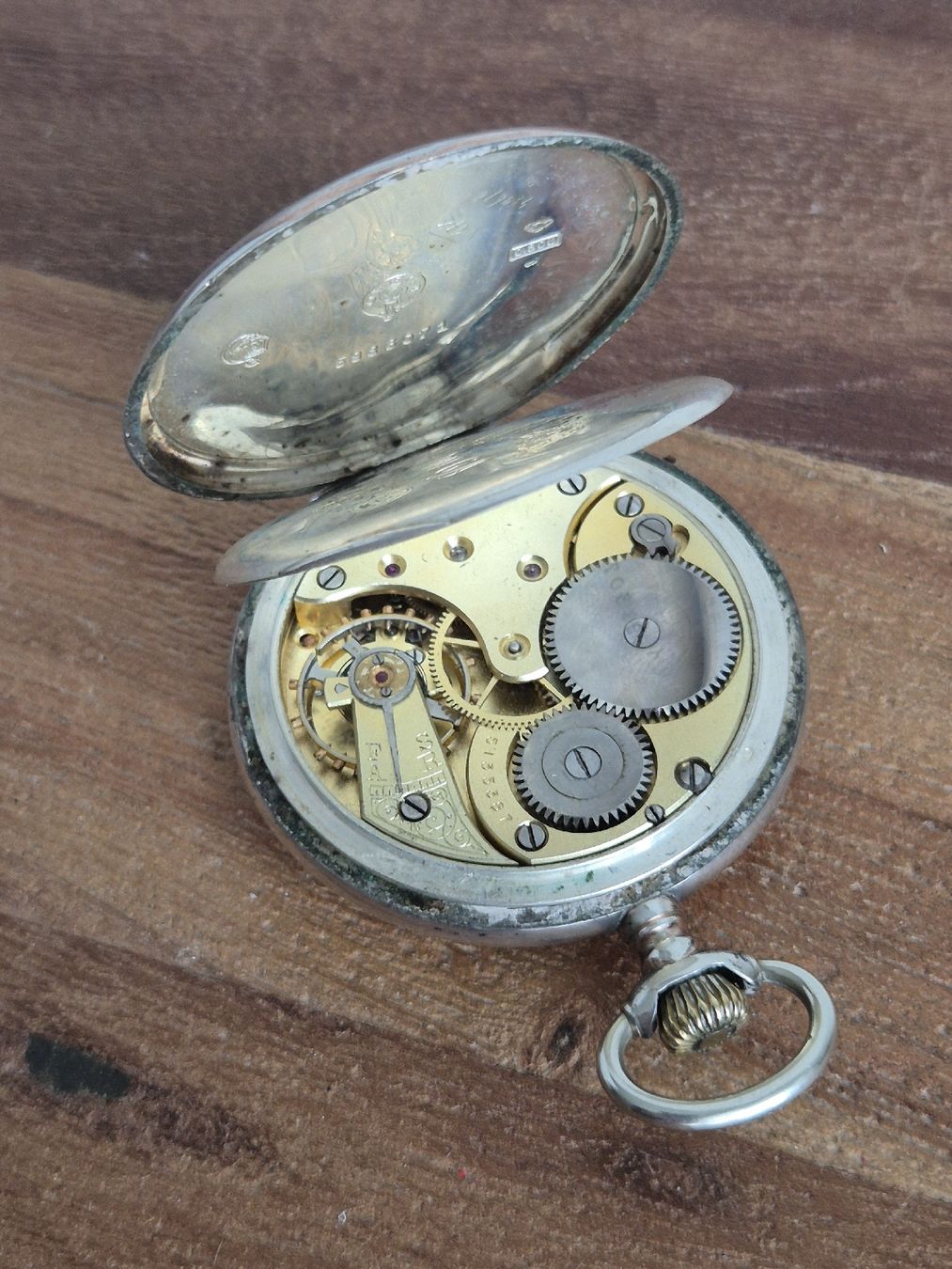 Omega Orologi: Silber Omega Taschenuhr – Difettoso da Zürich venduto da Dalema13 6