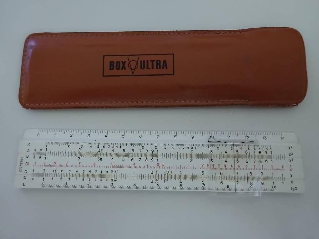 Calcolatrici tascabili: Rechenschieber mit Etui  – Usato da Wallisellen venduto da 125271