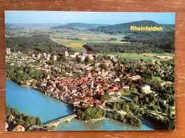AK Rheinfelden Flugaufnahme 1985