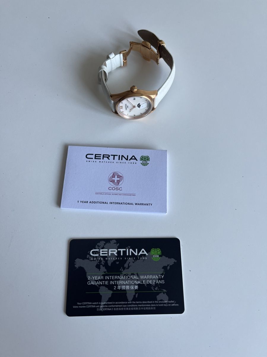 Certina Orologi: Certina DS-8 COSC Moon Phase Lady – Nuovo (secondo la descrizione) da Biel/Bienne venduto da timohaenzi 5