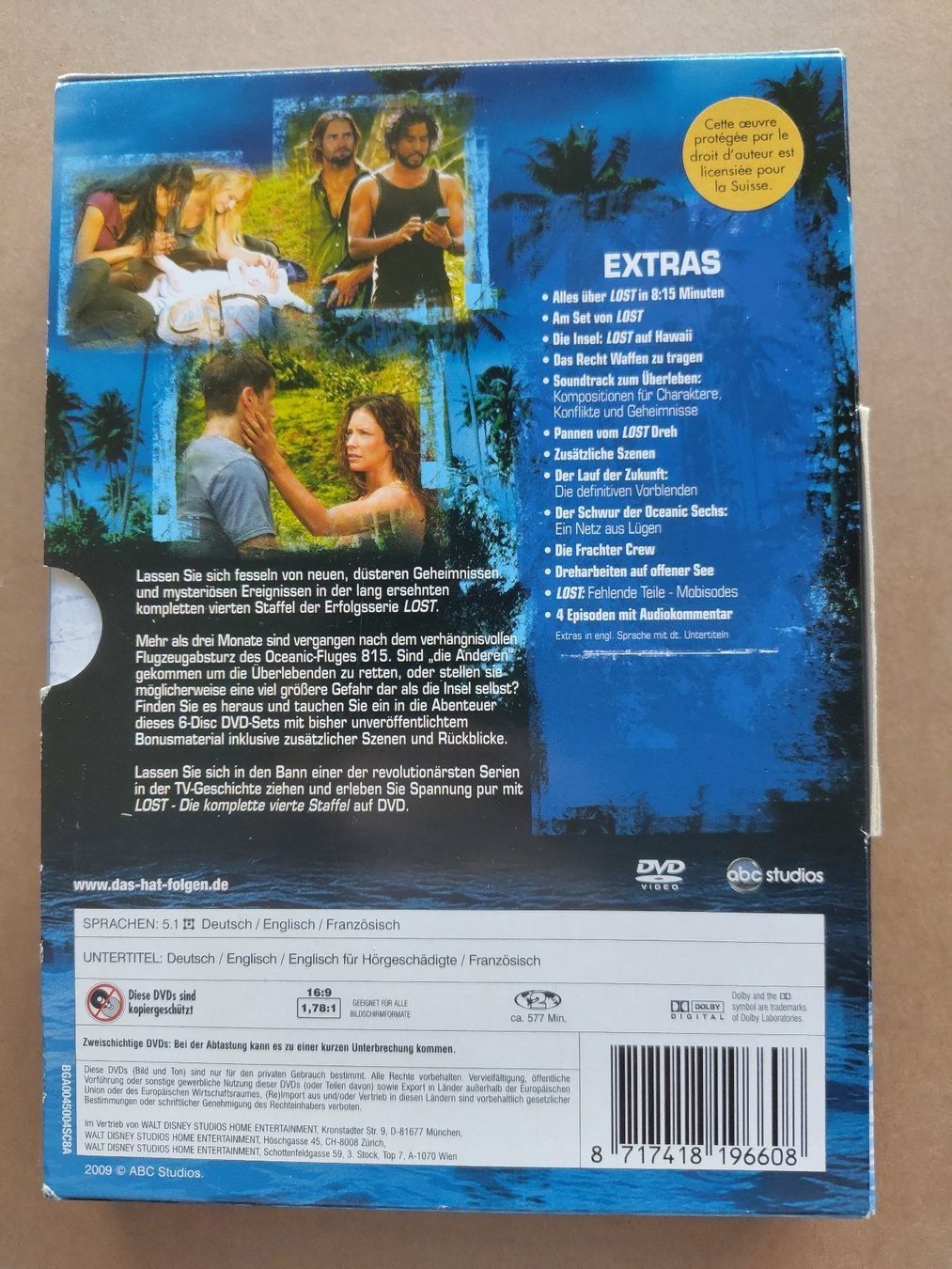 Tutti i DVDs: Lost - Staffeln 2 - 4 komplett – Usato da Unterkulm venduto da klarton 6