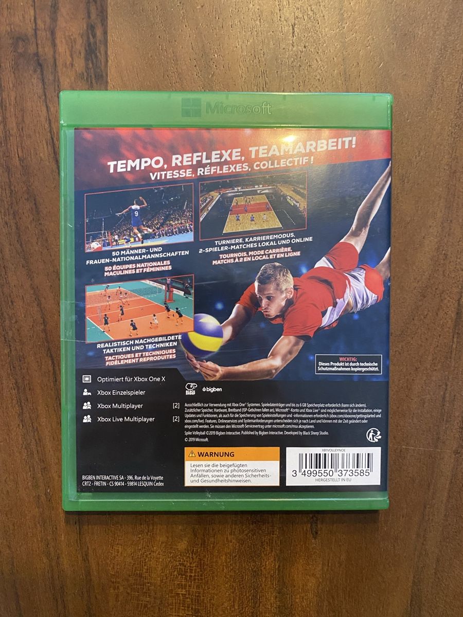 Microsoft Giochi: Spike Volleyball für Xbox One – Usato da Thunstetten venduto da Virus_33 2