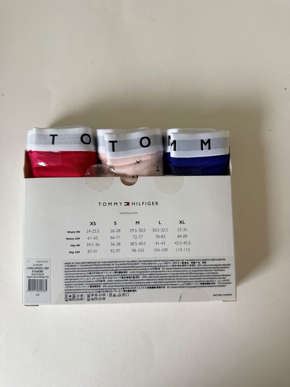 Tommy Hilfiger Altra biancheria intima: TOMMY HILFIGER, String, Grösse L, 3 Stück – Nuovo e nell'imballaggio originale da Rudolfstetten venduto da gst_g7xl 4