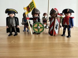 PLAYMOBIL Konvolut 9 Figuren – Ritter Krieger Soldaten