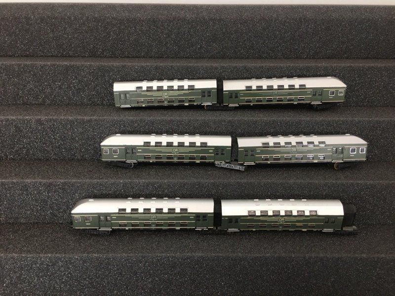 Piko Trains électriques: Piko Spur N 3er Set DR Dosto – D'occasion à Büsserach par ModellbahnDepot 3