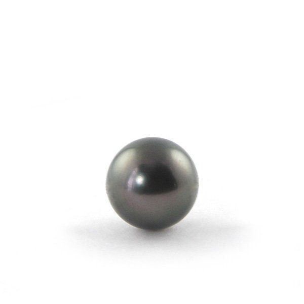 Perle (finte): Perlen Lightgrey / 5mm rund / 4Stk – Nuovo e nell'imballaggio originale da Kradolf venduto da oxanab