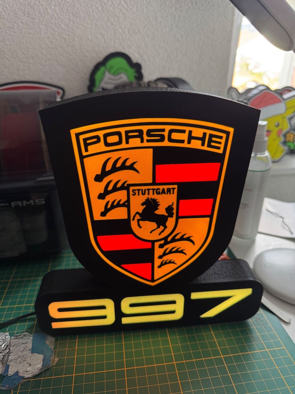 Lampen: Lightbox lumière led Porsche 997 – Neu (gemäss Beschreibung) aus Vicques von PAMB3D 1