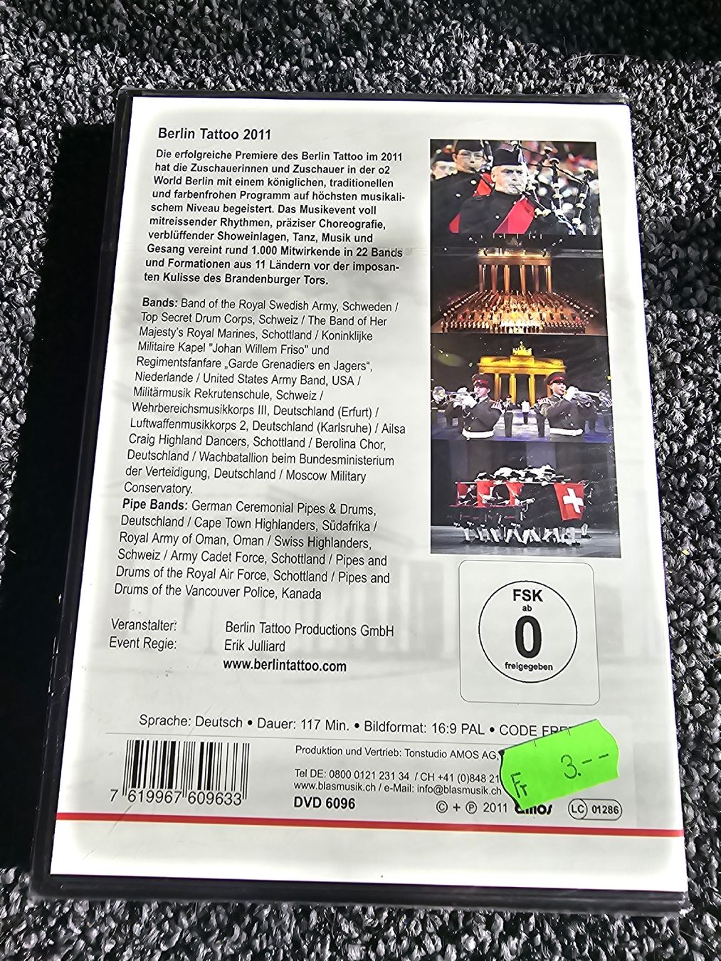 Tutti i DVDs: Berlin Tattoo DVD Neuverpackt – Nuovo e nell'imballaggio originale da Ruswil venduto da jan_bxl5 1