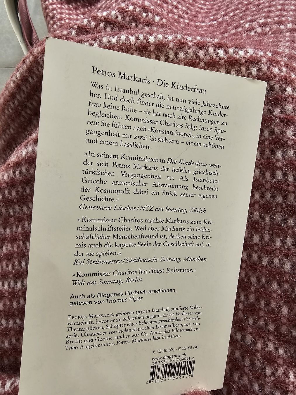 Libri: Petros Markaris - Die Kinderfrau – Usato da Altdorf UR venduto da Saba_1688 1