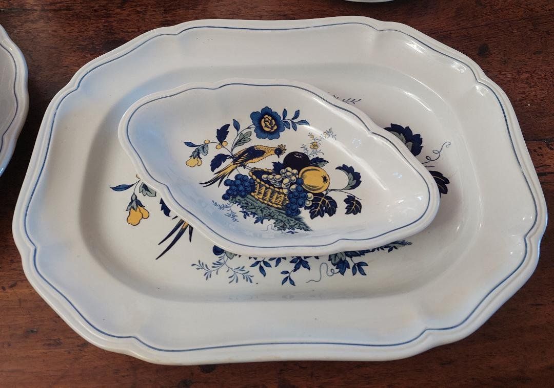 Spode Set di piatti: service anglais SPODE modèle BLUE BIRD – Usato da Cressier NE venduto da JPF_boots 3
