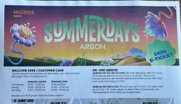 2 VIP Samstag Tickets Summerdays Arbon