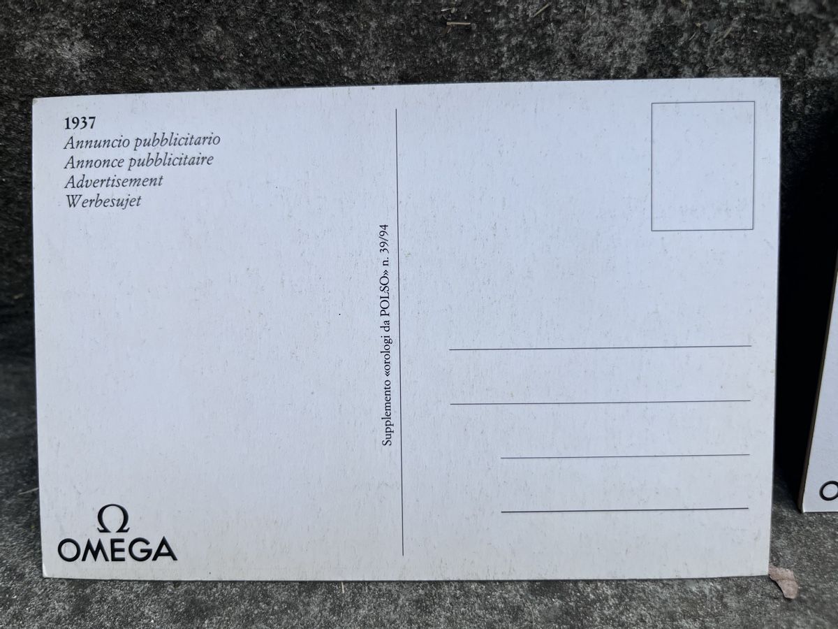 Cartes postales: Omega Werbe-Postkartenset 4 Stück – Neuf (Voir description) à Meinisberg par Berosos 7