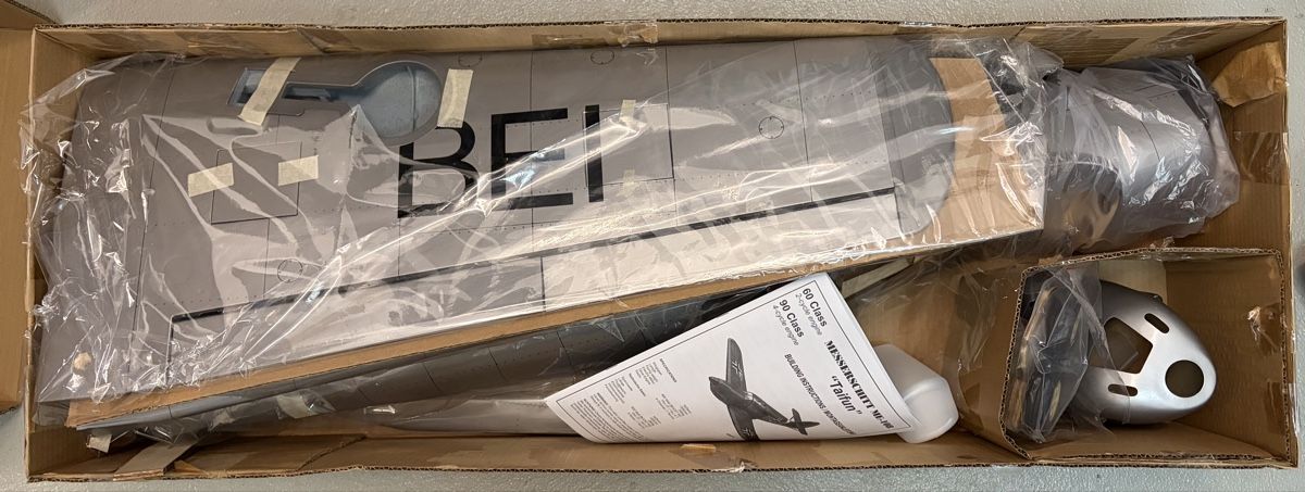 RC Modellbau: RC Messerschmitt Me-108  – Neu und originalverpackt aus Lengnau AG von Husqi_300 1