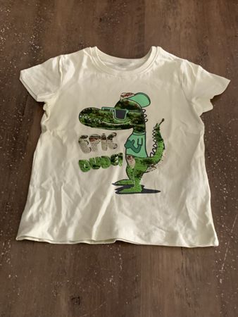T-Shirt Krokodil-Motiv, Gr. 110
