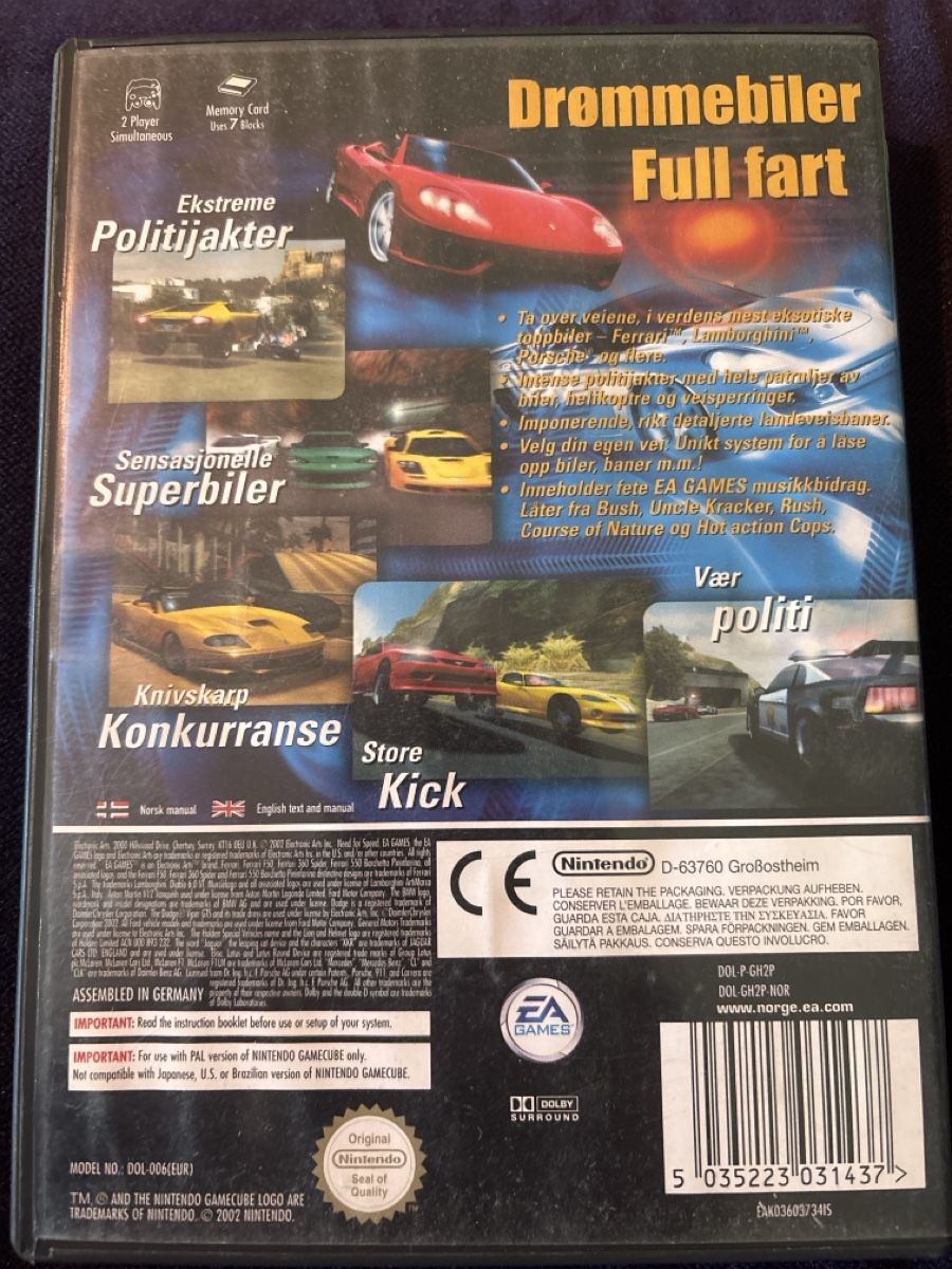 Nintendo Giochi: Need for Speed Hot Pursuit 2 GameCube neuwertig – Usato da Zürich venduto da hiddentreasures_zh 1
