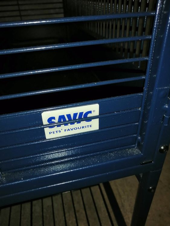 SAVIC Suite Royale 95 Nagerkäfig Blau | Kaufen auf Ricardo