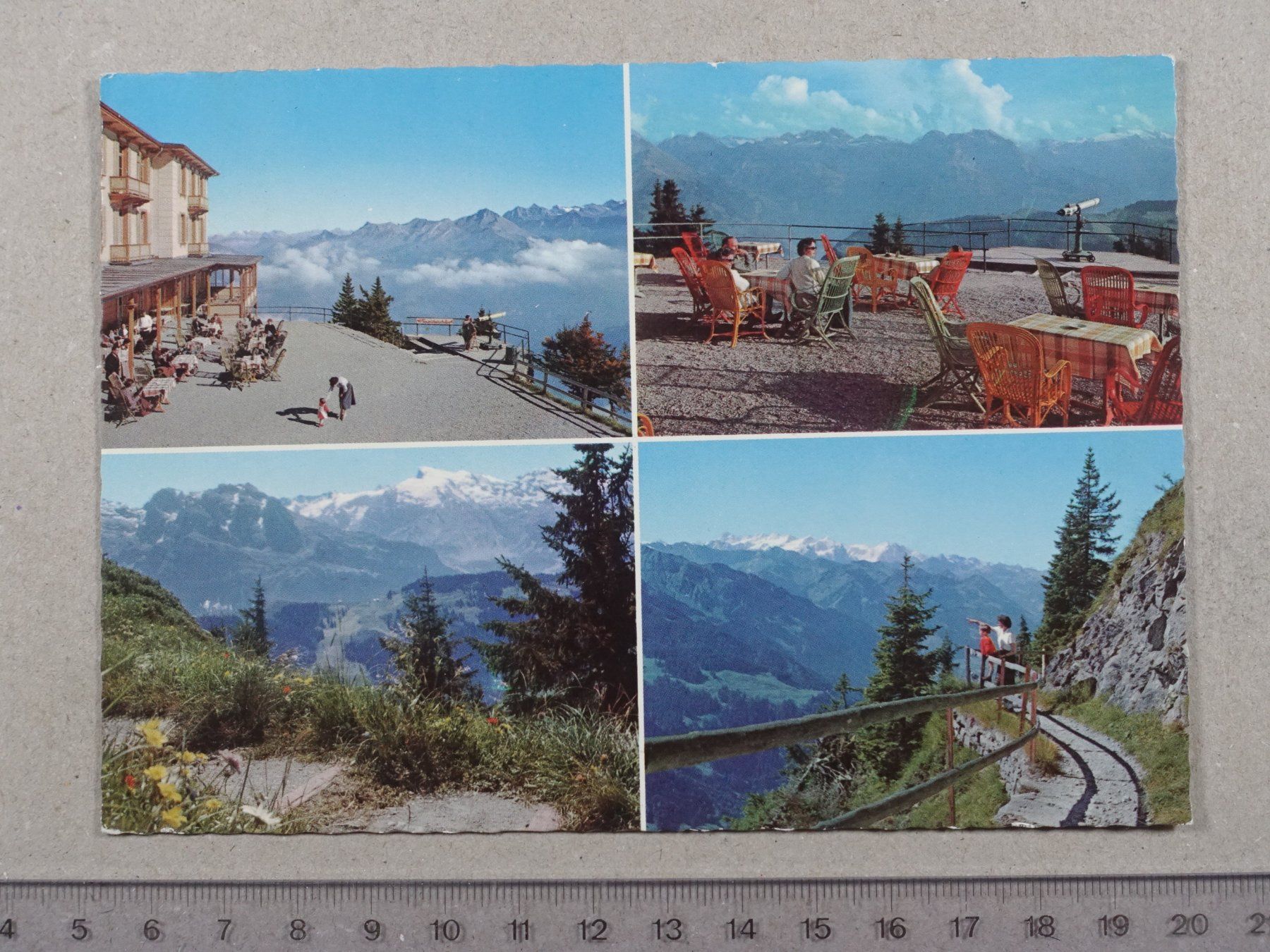 Ansichtskarten: Stanserhorn, Stans, 1964 – Gebraucht aus Lenzburg von fh1